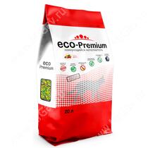 Наполнитель древесный Eco-Premium Tutti-Frutty комкующийся, 7,6 кг