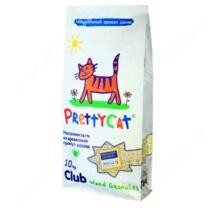 Наполнитель древесный PrettyCat Wood Granules, 10 кг