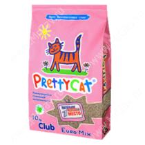 Наполнитель комкующийся PrettyCat Euro Mix, 10 кг