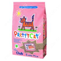 Наполнитель комкующийся PrettyCat Euro Mix, 10 кг