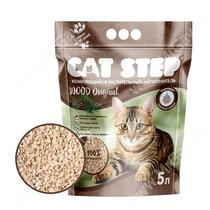 Наполнитель растительный комкующийся Cat Step Wood Original