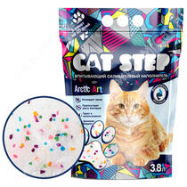 Наполнитель силикагелевый Cat Step Arctic Art, 3,8 л