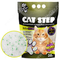 Наполнитель силикагелевый Cat Step Arctic Neon, 3,8 л