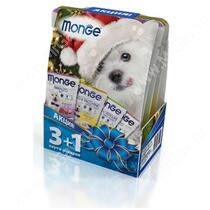 Новогодний набор для собак Monge Grill 3+1