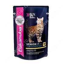 Пауч Eukanuba Senior Cat (Курица в соусе), 85 г