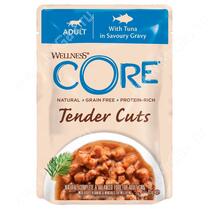 Паучи для кошек Wellness Core Tender Cuts из тунца (нарезка в соусе), 85 г