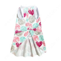 Платье OSSO Маленькая кокетка, 32 см, сердечки