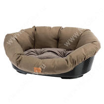 Подушка Ferplast Sofa Tweed 4, 64 см*48 см*25 см, коричневая