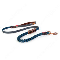 Поводок EzyDog ZERO SHOCK Lite Denim, 120 см*1,5 см