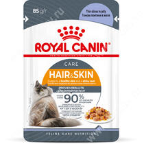 Royal Canin Hair&Skin (в желе), 85 г