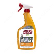 Спрей для устранения пятен и запахов от кошек 8in1 Nature's Miracle Orange-Oxy с активным кислородом, 709 мл