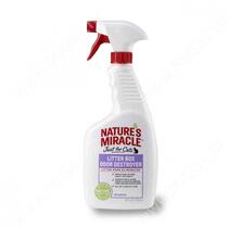Спрей для устранения запаха кошачьего туалета 8in1 Nature's Miracle Litter box odor destroyer, 709 мл