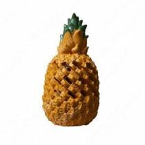 Суперпрочная игрушка Ананас, 10 см, оранжево-зеленая