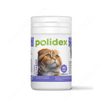 Витамины Polidex Gelabon (Гелабон) для кошек, 80 шт.