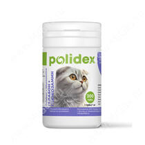Витамины Polidex Gelabon plus (Гелабон плюс) для кошек, 200 шт.