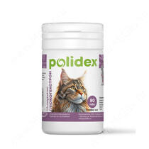 Витамины Polidex Glucogextron  (Глюкогестрон) для кошек, 80 шт.