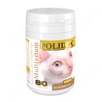 Витамины Polidex Multivitum (Мультивитум) для кошек, 80 шт.