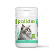 Витамины Polidex Super Wool (Супер Вул) для кошек, 200 шт.