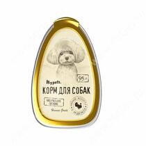 Влажный корм Mypets для собак Мясной с индейкой, 95г