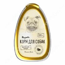 Влажный корм Mypets для собак Мясной с говядиной, 95г