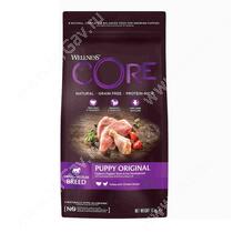 Wellness Core для щенков мелких и средних пород из индейки с курицей, 1,5 кг