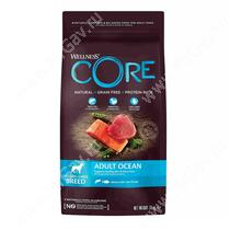 Wellness Core для взрослых собак средних и крупных пород из лосося с тунцом