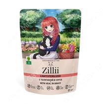 Zilli Cat Sterilised Телятина в соусе, 85 г