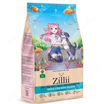Zillii Dog Adult Small Breed Sensitive с белой рыбой и лососем, 2 кг