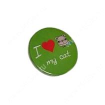 Значок I Love My Cat