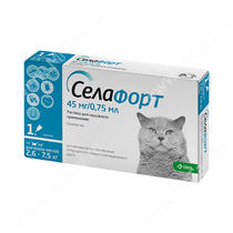 Селафорт 45 мг д/кошек 2,6-7,5 кг