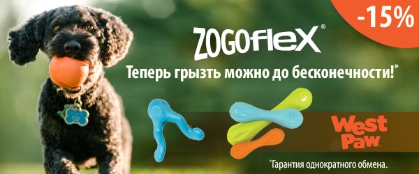 Скидка 15% на игрушки Zogoflex!